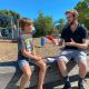 Alex gets interviewed for the local paper